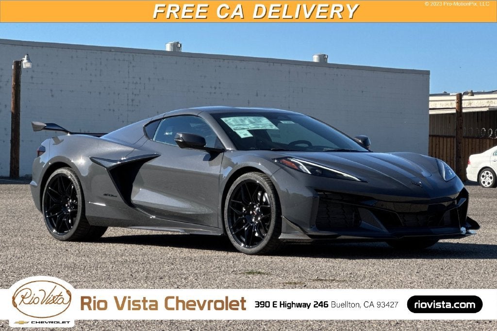 Pitch Gray Metallic 2027 Chevrolet Corvette Coupe Rear-Wheel Drive Automatic