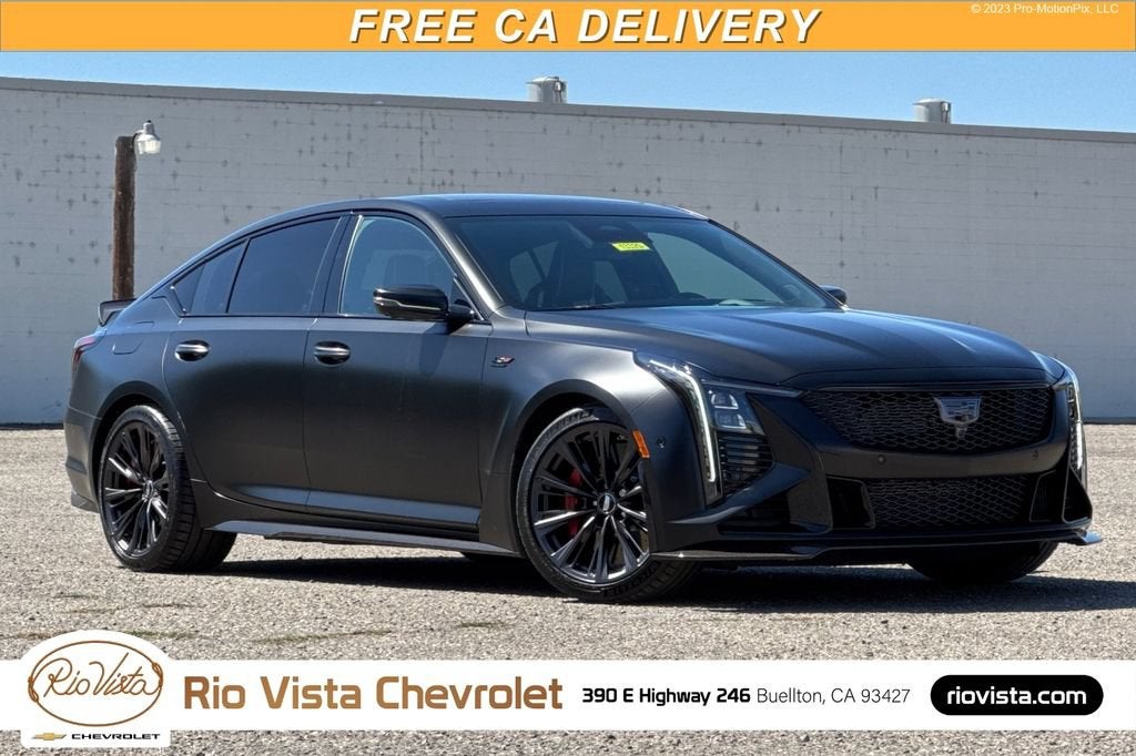Black Raven 2025 Cadillac CT5-V Blackwing Sedan Rear-Wheel Drive Automatic