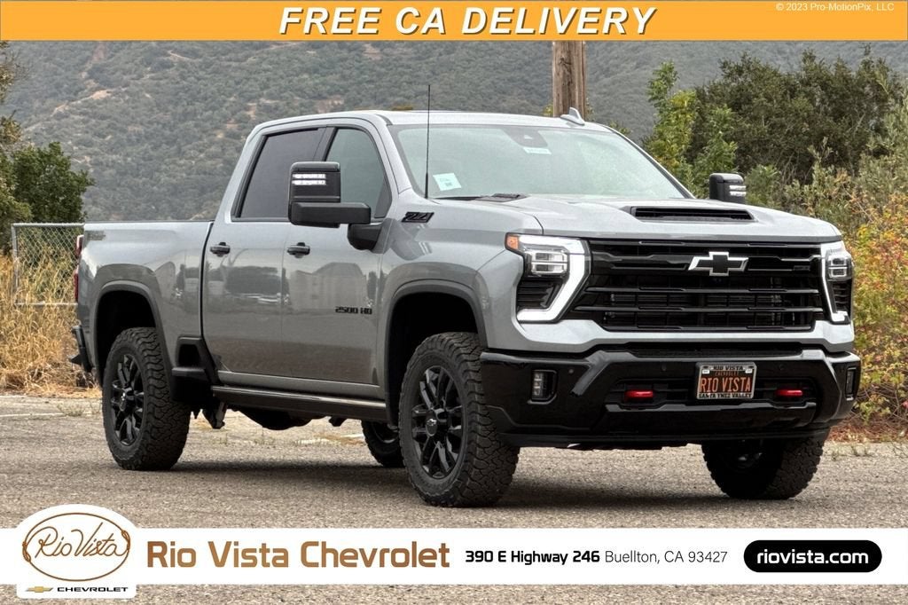 Sterling Gray Metallic 2026 Chevrolet Silverado 2500HD Pickup Truck Four-Wheel Drive Automatic