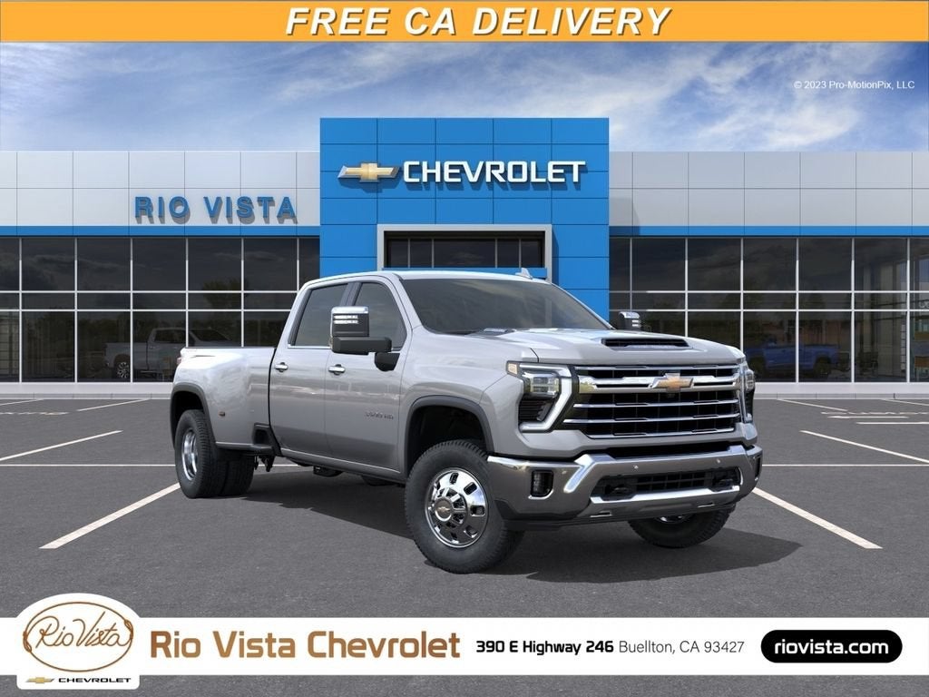 Sterling Gray Metallic 2026 Chevrolet Silverado 3500HD Pickup Truck Four-Wheel Drive Automatic