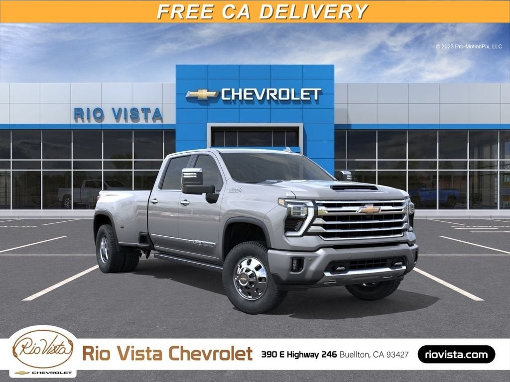 Sterling Gray Metallic 2026 Chevrolet Silverado 3500HD Pickup Truck Four-Wheel Drive Automatic