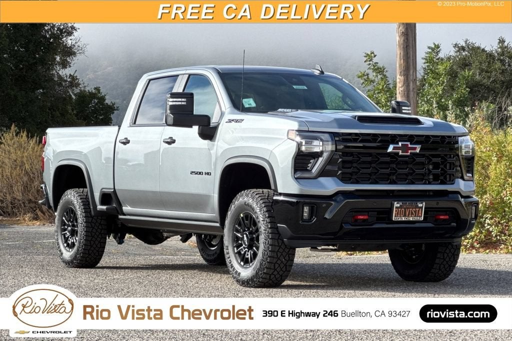 Sterling Gray Metallic 2026 Chevrolet Silverado 2500HD Pickup Truck Four-Wheel Drive Automatic