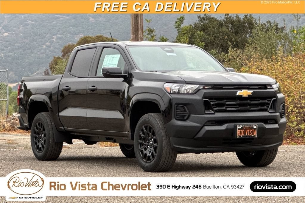 Black 2026 Chevrolet Colorado Pickup Truck 4X2 Automatic