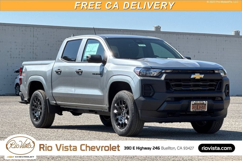 Sterling Gray Metallic 2026 Chevrolet Colorado Pickup Truck Four-Wheel Drive Automatic