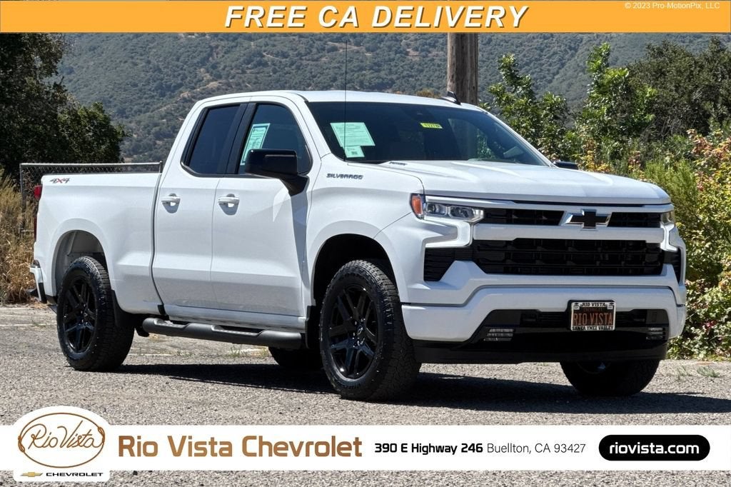 Summit White 2026 Chevrolet Silverado 1500 Pickup Truck Four-Wheel Drive Automatic