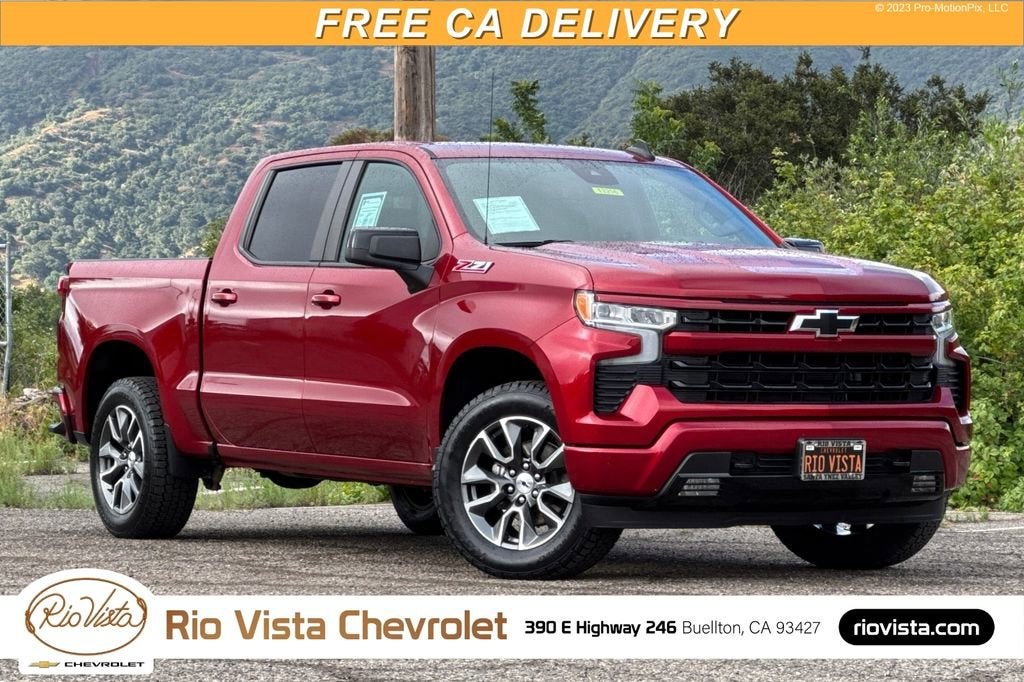 Radiant Red Tintcoat 2023 Chevrolet Silverado 1500 Pickup Truck Four-Wheel Drive Automatic