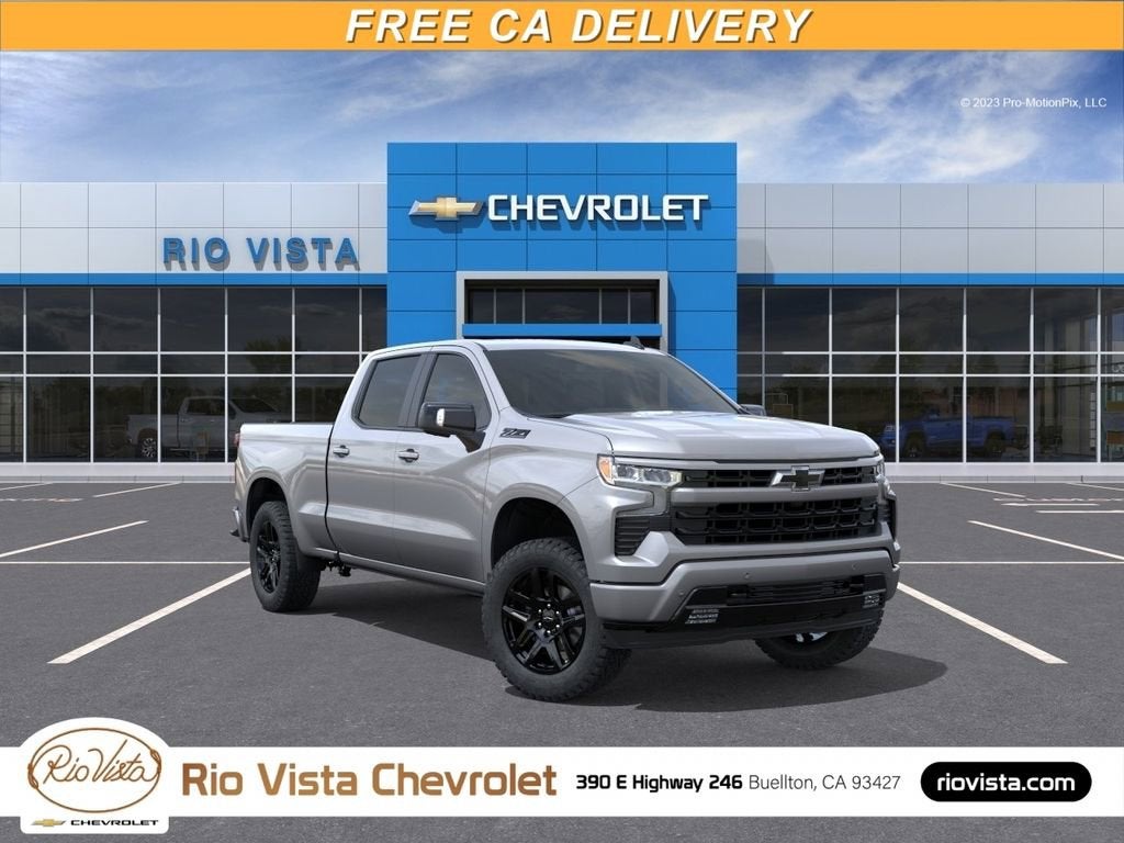 Sterling Gray Metallic 2026 Chevrolet Silverado 1500 Pickup Truck Four-Wheel Drive Automatic