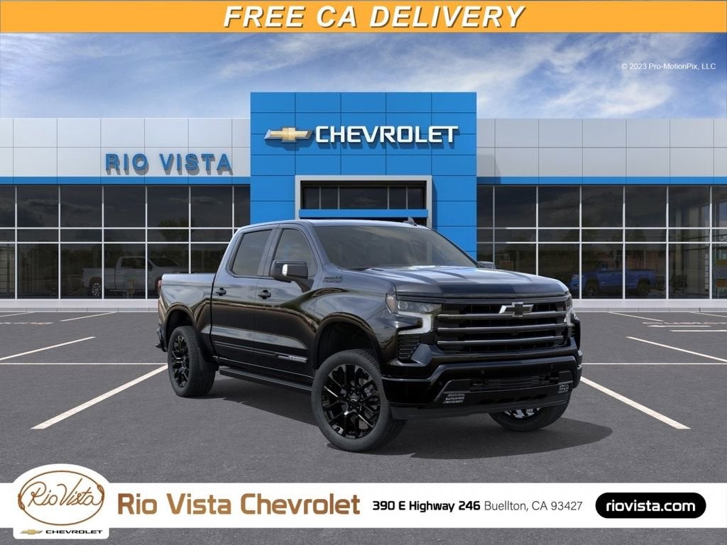 Black 2026 Chevrolet Silverado 1500 Pickup Truck Four-Wheel Drive Automatic