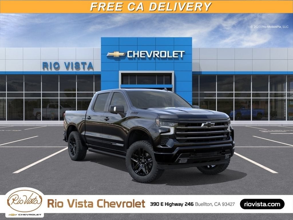 Black 2026 Chevrolet Silverado 1500 Pickup Truck Four-Wheel Drive Automatic