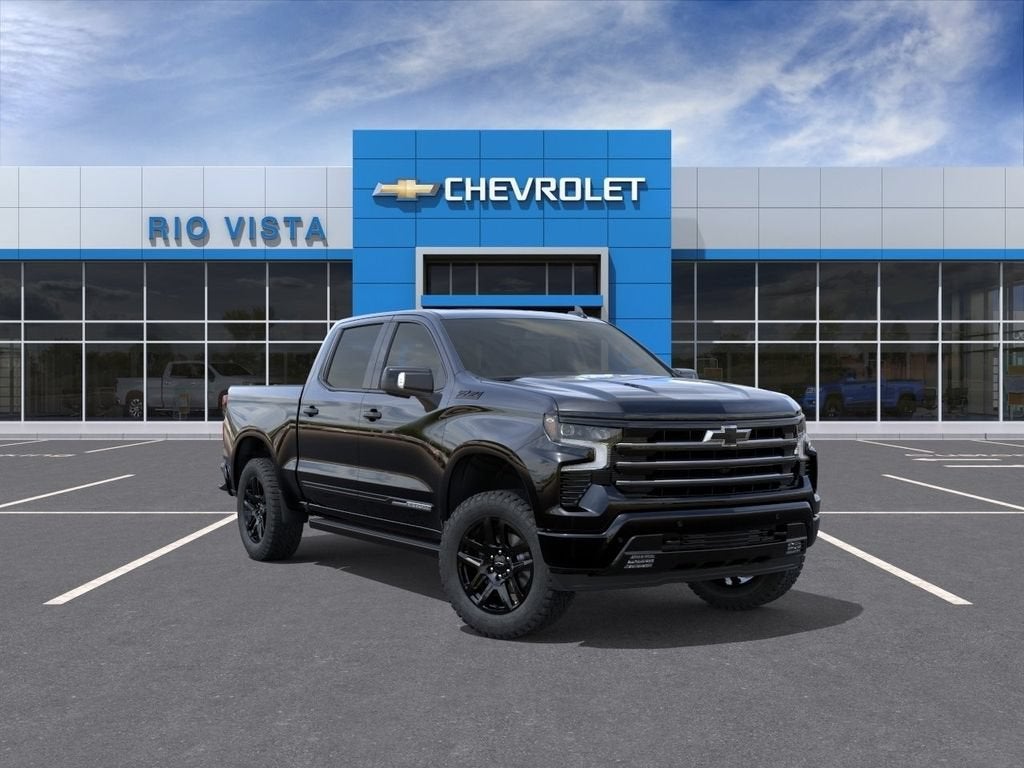 Black 2026 Chevrolet Silverado 1500 Pickup Truck Four-Wheel Drive Automatic