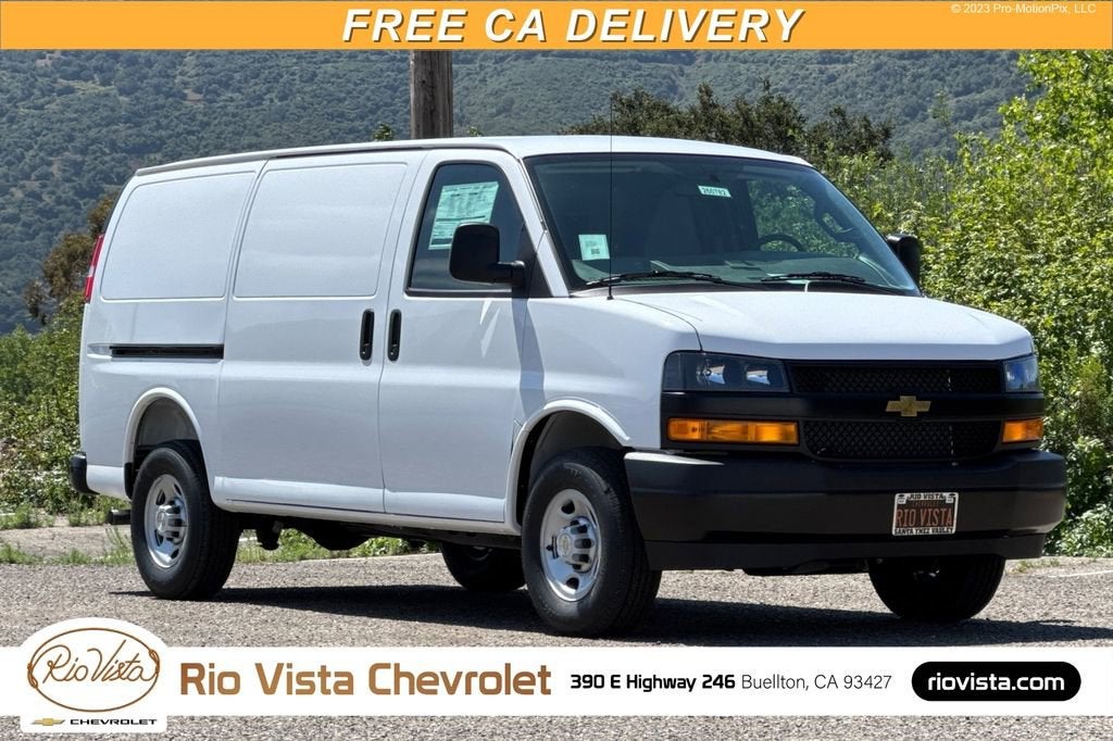 Summit White 2026 Chevrolet Express Cargo Van Rear-Wheel Drive Automatic