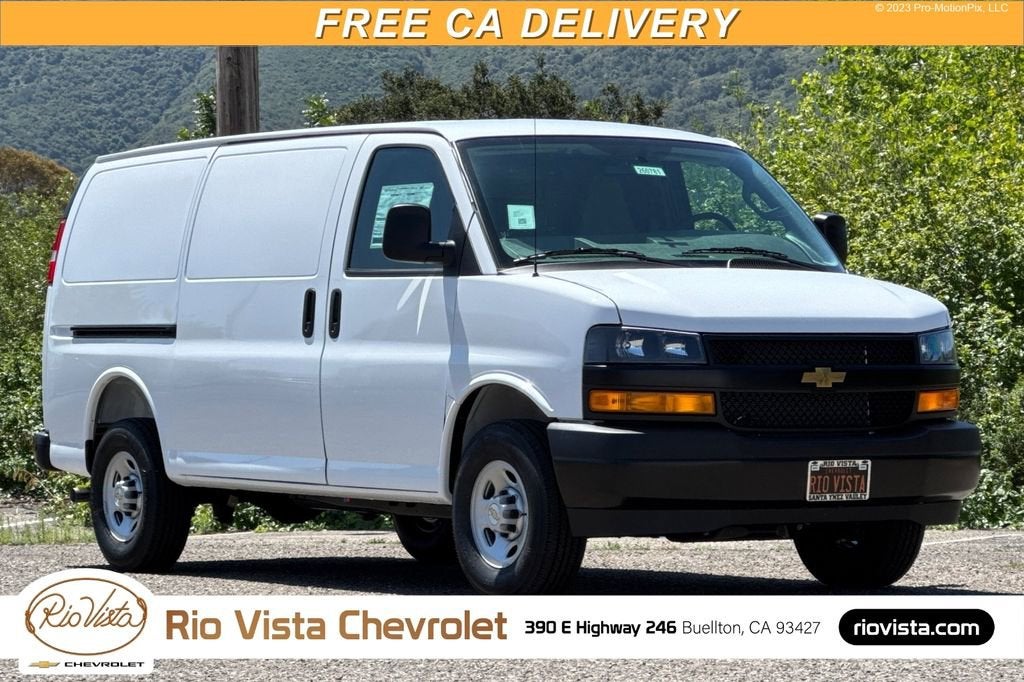 Summit White 2026 Chevrolet Express Cargo Van Rear-Wheel Drive Automatic