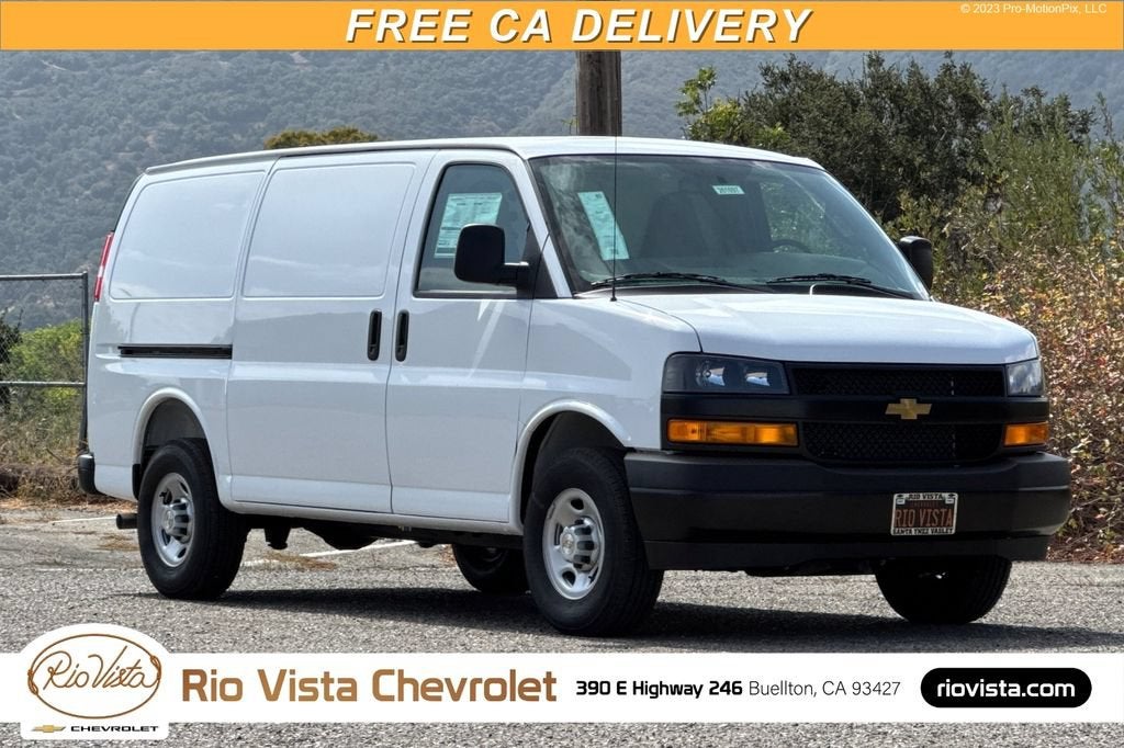Summit White 2026 Chevrolet Express Cargo Van Rear-Wheel Drive Automatic