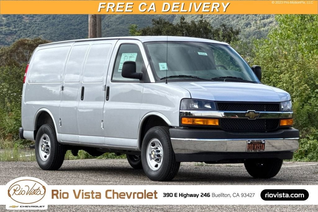 Silver Ice Metallic 2026 Chevrolet Express Cargo Van Rear-Wheel Drive Automatic