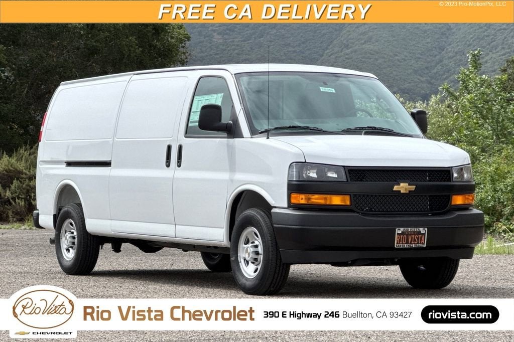 Summit White 2026 Chevrolet Express Cargo Van Rear-Wheel Drive Automatic