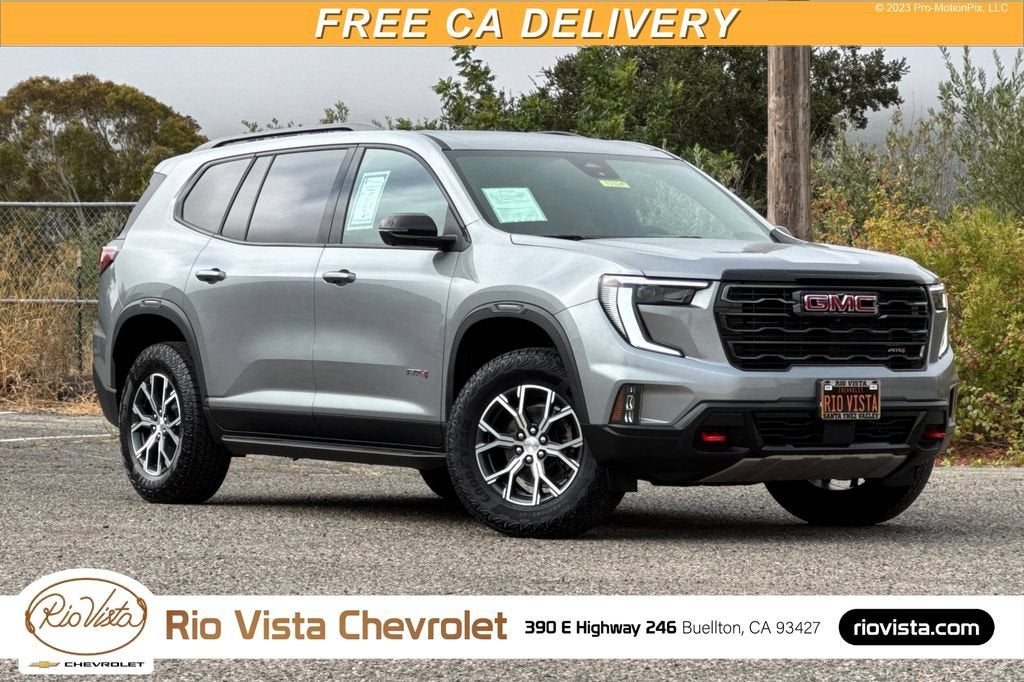 Sterling Metallic 2025 GMC Acadia SUV / Crossover Four-Wheel Drive Automatic