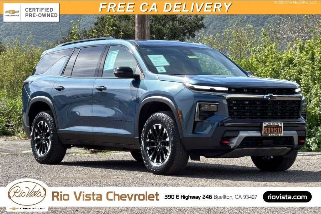 Lakeshore Blue Metallic 2026 Chevrolet Traverse SUV / Crossover Four-Wheel Drive Automatic