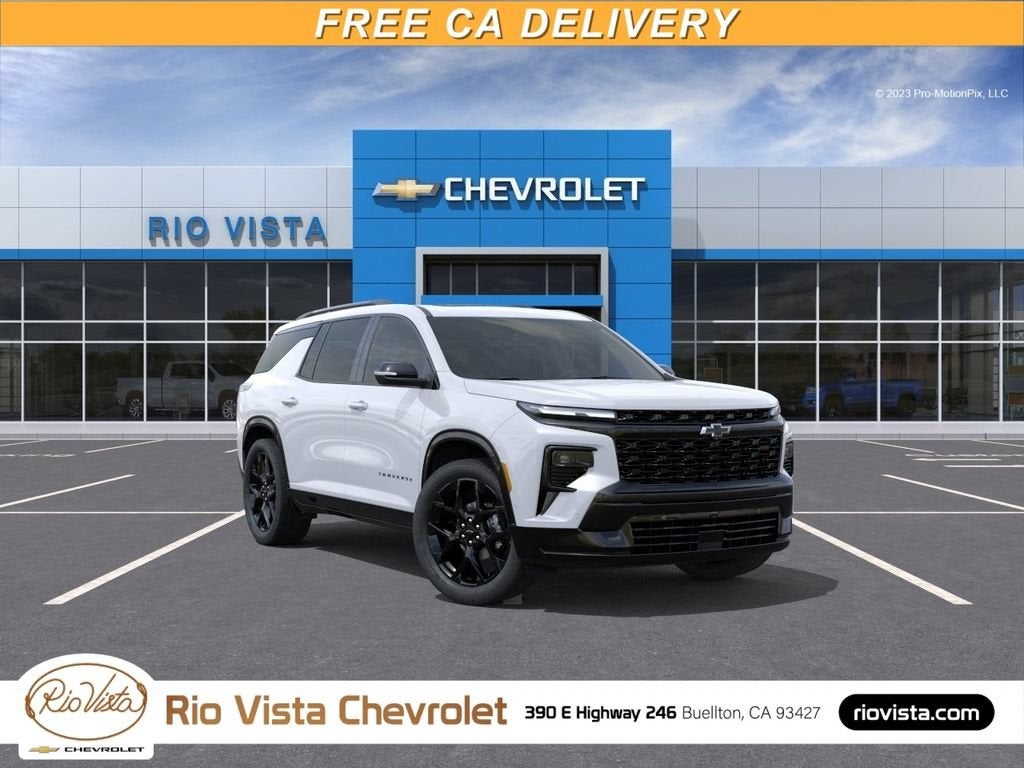 Polar White Tricoat 2026 Chevrolet Traverse SUV / Crossover Four-Wheel Drive Automatic