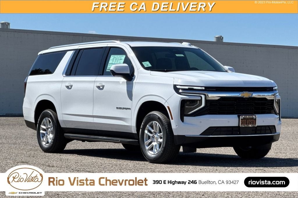 Summit White 2026 Chevrolet Suburban SUV / Crossover 4X2 Automatic