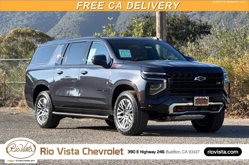 Dark Ash Metallic 2025 Chevrolet Suburban SUV / Crossover Four-Wheel Drive Automatic