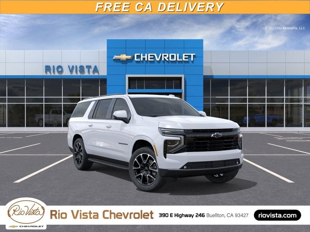 Summit White 2026 Chevrolet Suburban RST 4WD SUV / Crossover Four-Wheel Drive Automatic