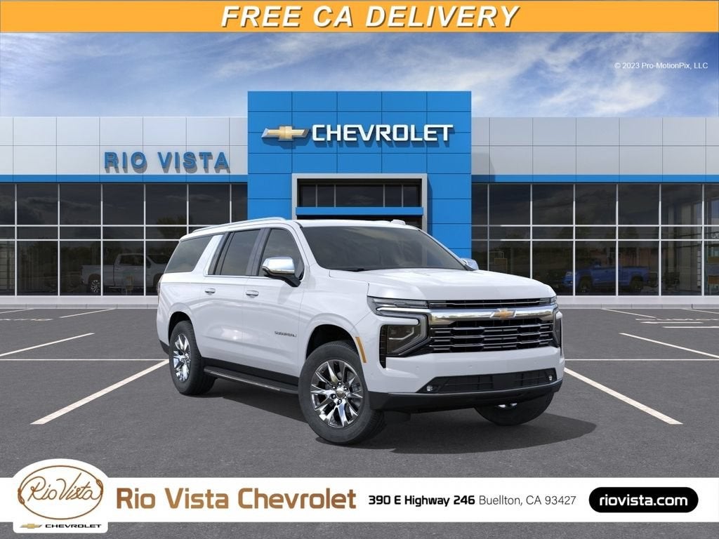 Polar White Tricoat 2026 Chevrolet Suburban SUV / Crossover Four-Wheel Drive Automatic