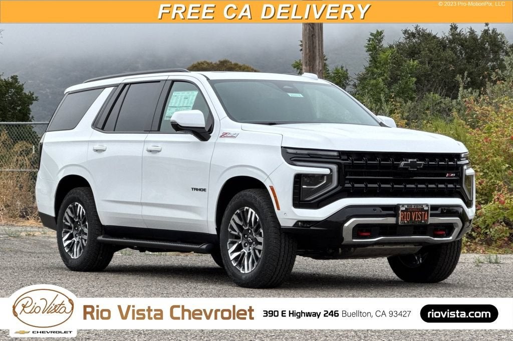 Summit White 2026 Chevrolet Tahoe SUV / Crossover Four-Wheel Drive Automatic