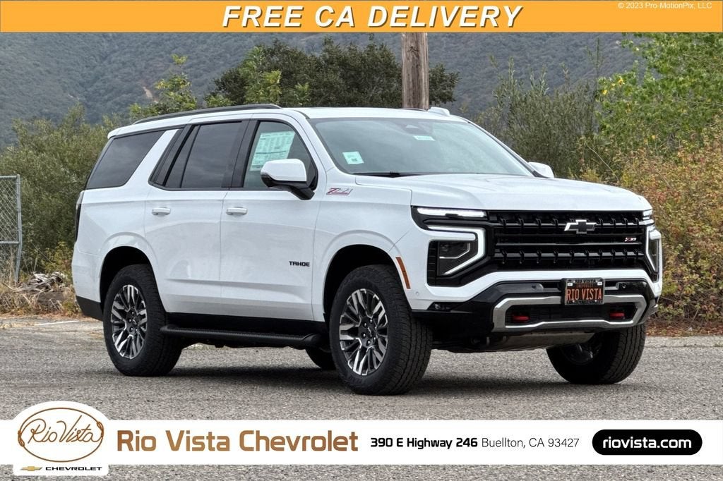 Summit White 2026 Chevrolet Tahoe SUV / Crossover Four-Wheel Drive Automatic