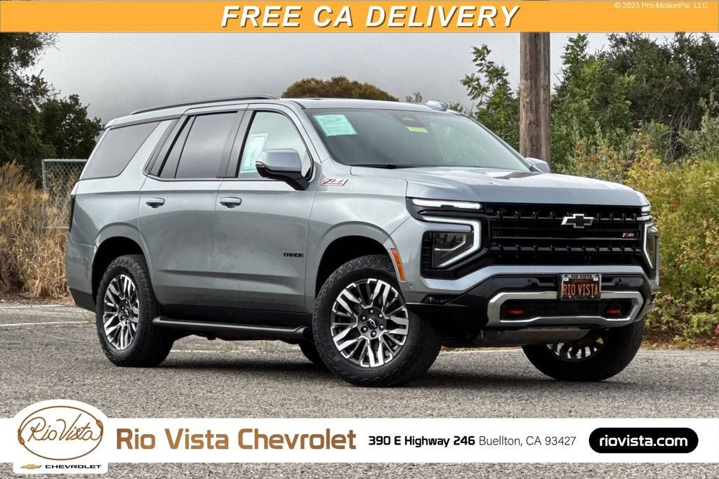Sterling Gray Metallic 2026 Chevrolet Tahoe SUV / Crossover Four-Wheel Drive Automatic