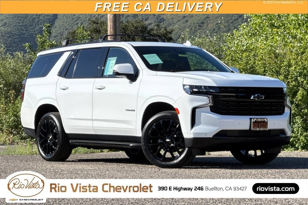 Summit White 2023 Chevrolet Tahoe SUV / Crossover 4X2 Automatic