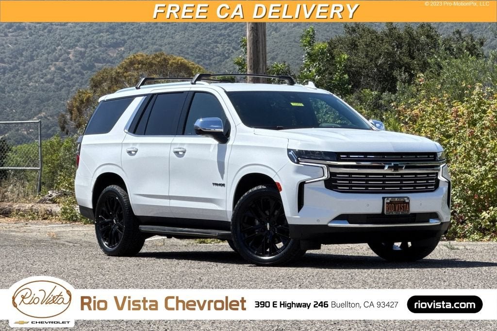Summit White 2023 Chevrolet Tahoe SUV / Crossover 4X2 Automatic