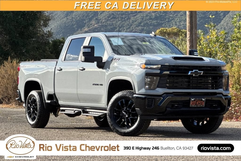 Slate Gray Metallic 2025 Chevrolet Silverado 2500HD Pickup Truck Four-Wheel Drive Automatic