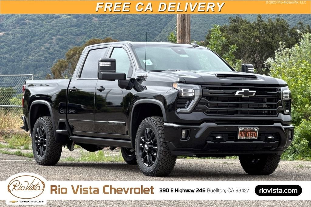 Black 2026 Chevrolet Silverado 3500HD Pickup Truck Four-Wheel Drive Automatic