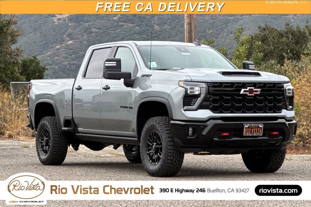 Sterling Gray Metallic 2026 Chevrolet Silverado 2500HD Pickup Truck Four-Wheel Drive Automatic