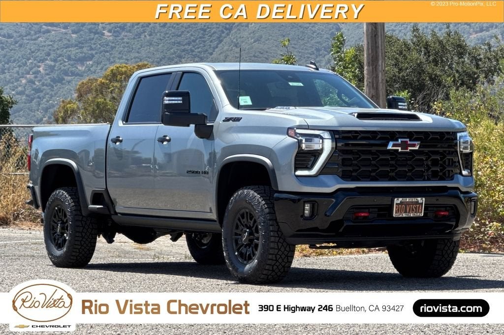 Sterling Gray Metallic 2026 Chevrolet Silverado 2500HD Pickup Truck Four-Wheel Drive Automatic