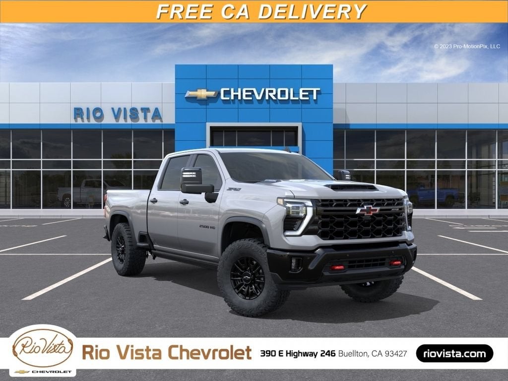Sterling Gray Metallic 2026 Chevrolet Silverado 2500HD Pickup Truck Four-Wheel Drive Automatic