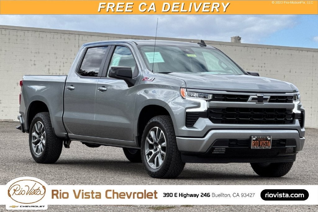 Sterling Gray Metallic 2026 Chevrolet Silverado 1500 Pickup Truck Four-Wheel Drive Automatic