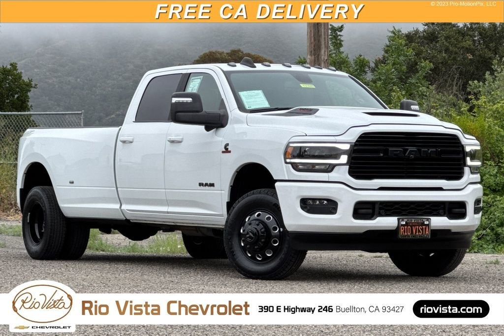 2024 RAM 3500 Laramie Crew Cab LB DRW 4WD Pickup Truck Four-Wheel Drive Automatic