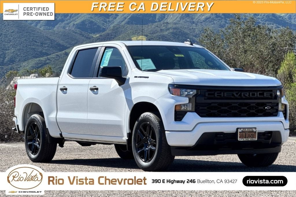 2022 Chevrolet Silverado 1500 Custom Crew Cab RWD