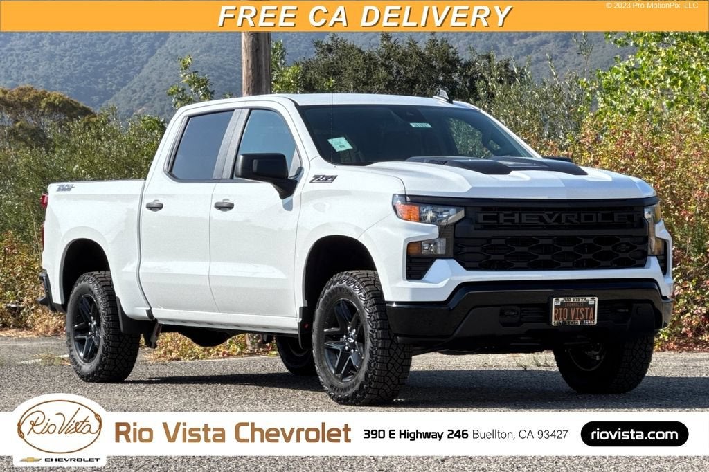 Summit White 2026 Chevrolet Silverado 1500 Pickup Truck Four-Wheel Drive Automatic