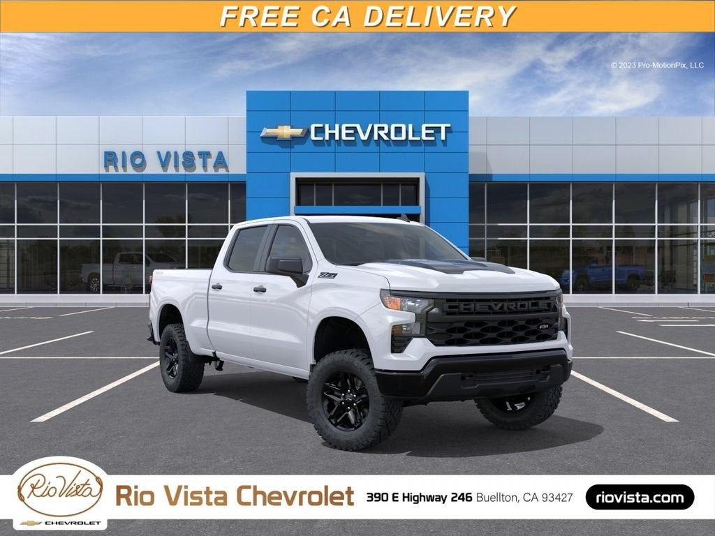 Summit White 2026 Chevrolet Silverado 1500 Pickup Truck Four-Wheel Drive Automatic