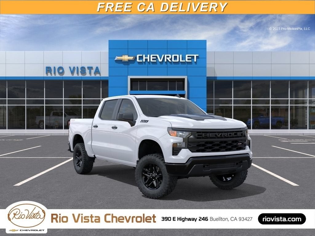 Summit White 2026 Chevrolet Silverado 1500 Pickup Truck Four-Wheel Drive Automatic