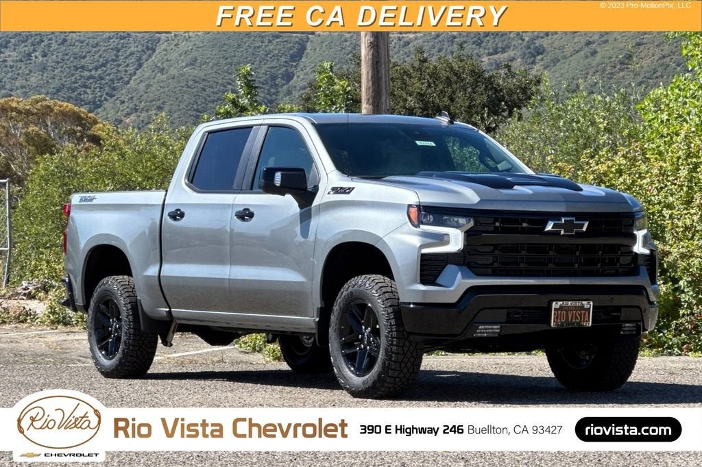 Sterling Gray Metallic 2026 Chevrolet Silverado 1500 Pickup Truck Four-Wheel Drive Automatic