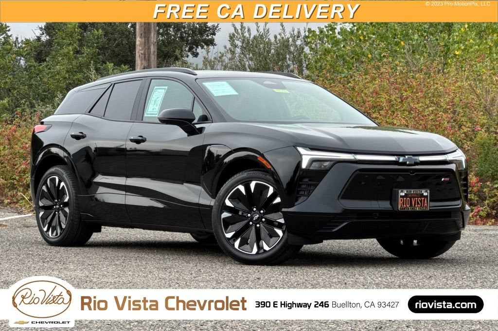 Black 2024 Chevrolet Blazer EV SUV / Crossover Rear-Wheel Drive Automatic