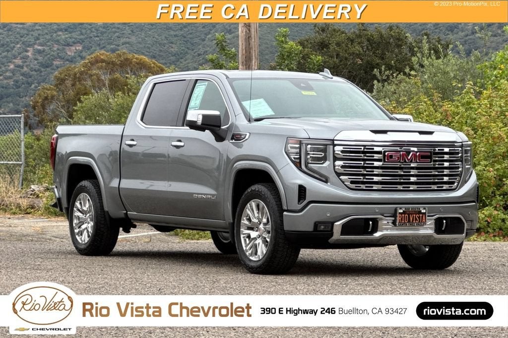 Sterling Metallic 2024 GMC Sierra 1500 Pickup Truck Four-Wheel Drive Automatic