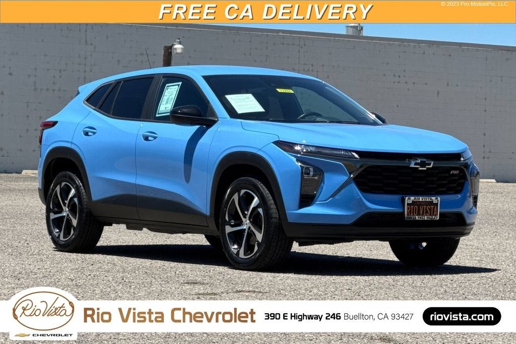 Fountain Blue 2024 Chevrolet Trax SUV / Crossover Front-Wheel Drive Automatic