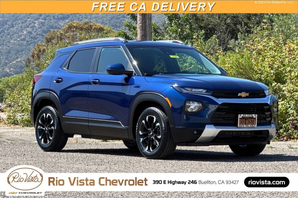 Blue Glow Metallic 2023 Chevrolet Trailblazer SUV / Crossover Front-Wheel Drive Automatic