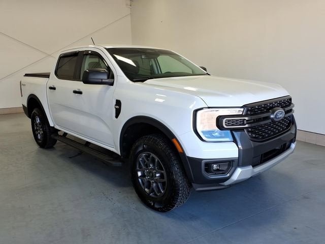 White 2025 Ford Ranger XLT SuperCrew RWD Pickup Truck 4X2 Automatic