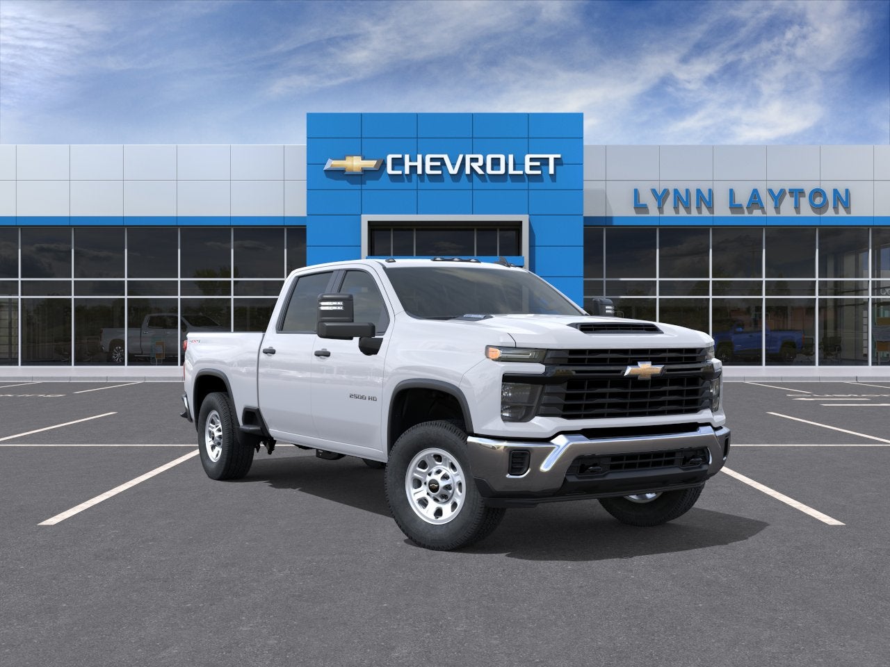 Summit White 2026 Chevrolet Silverado 2500HD Pickup Truck Four-Wheel Drive Automatic