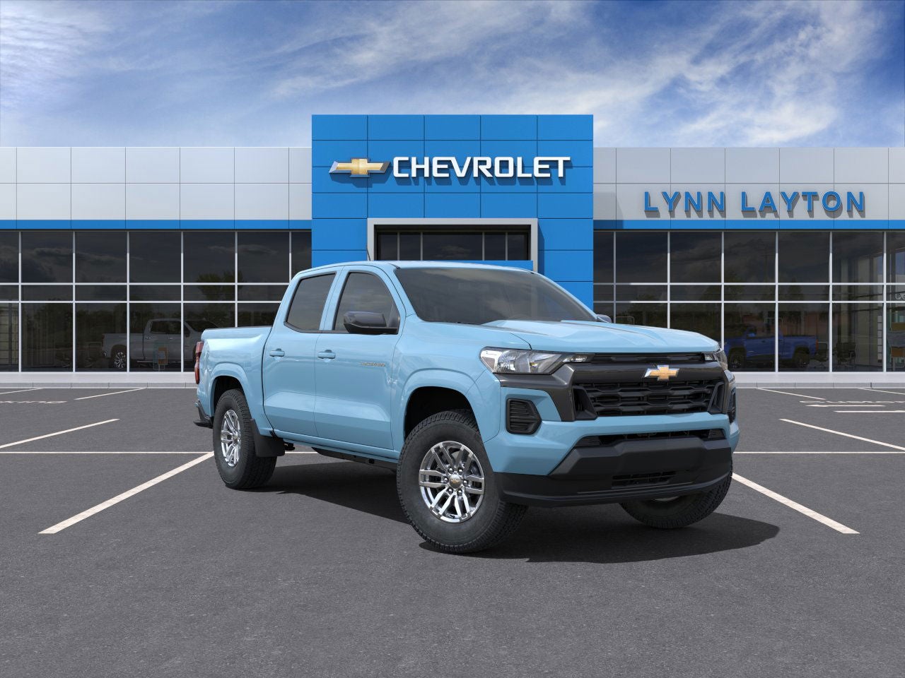 Snowdrift Metallic 2025 Chevrolet Colorado Pickup Truck 4X2 Automatic